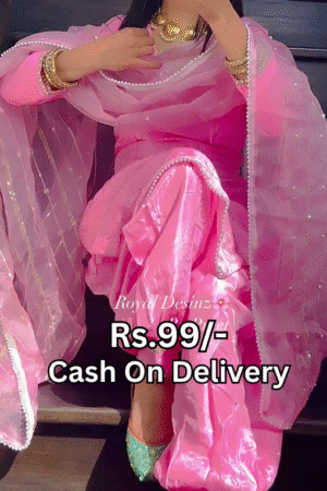 Dhoti Salwar and Dupatta Set's