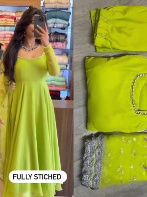 Bloom Bliss – Youthful Ethnic Vibes Fully Stitched