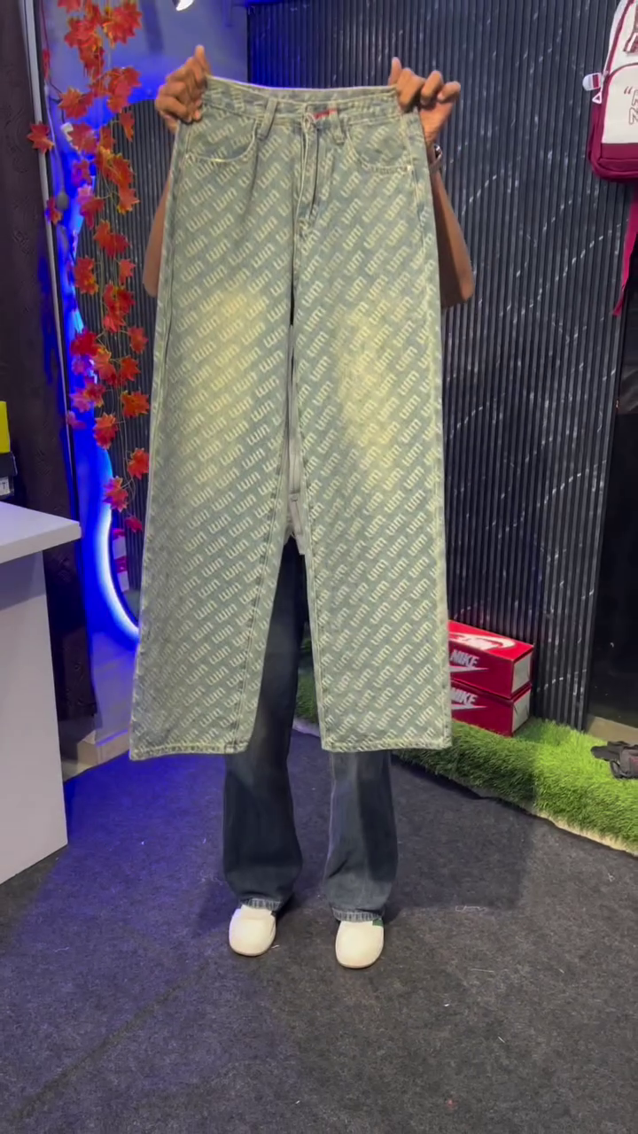 Oversized Dream Denim Skirt-Pants ππ | Avant-Stretch Edition - Image 5