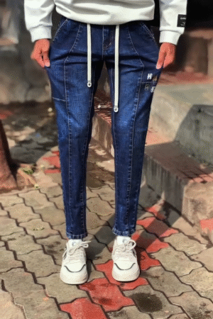 Threadmark Rebel Denim Joggers 💙🧢 | Inkline Edition