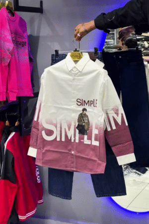 Shirt With Dark Wash  Denim Jeans Two Piece Western Outfit Set